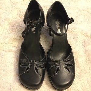 Funky Mary Jane heels